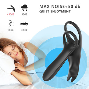 HLYC Adult Sex Toys Male Lock Essence Anneau Time Delay Formation Contraceptif Vibrateur Gaine Retenue Pénis Anneau - Product Image 5