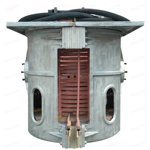 Fourneau de <span class=keywords><strong>fusion</strong></span> électrique à induction résistant aux hautes températures, coulée automatique, fourneau en fonte d'acier, 500 kg, 15 t, prix d'usine - Product Image 5