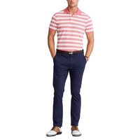 Polo Personalizado de Alta Calidad en Poliéster Reciclado y Spandex con Bordado, Polo de Golf Ajustado para Hombre con Bordado Personalizado