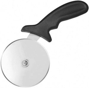Kitchen Pizza Kit Gadgets Stainless Steel Pizza Cutter <b>Knife</b> Shovel Round Shape Wheels Cutters Cake <b>Bread</b> Pie Cutting - Product Image 5