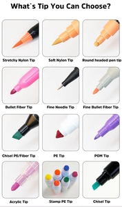 Đánh dấu vĩnh viễn nhà sản xuất tùy chỉnh thấp moq giá rẻ đen <span class=keywords><strong>Sharpie</strong></span> điểm tốt - Product Image 5