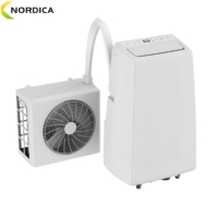 Climatiseur portable électrique split 12000 BTU en plastique, mini climatiseur pour chambre, salon, voiture et hôtel