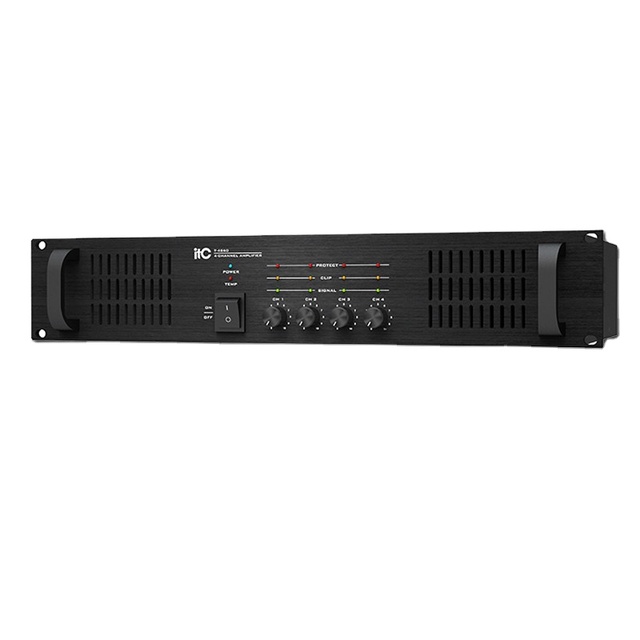 Rack Mount 2U Professional 2 Channel Power Amplifier for pa System