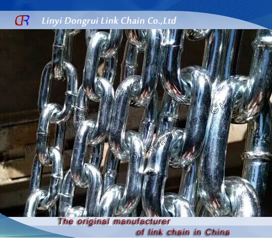 DIN5685C Long Link Chain DIN Material Origin Iron QUALITY Place Model Function Structure Standard Welded SHN Nonstandard