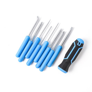 Multi-Bit <b>Screwdriver</b> Set Industrial Grade Cross Phillips Bit Anti-Slip Handle Polished Finish Interchangeable Bits 6 Pcs - Product Image 4