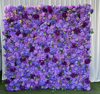 Kit de structure tubulaire portable en aluminium pour stand d'exposition en arche personnalisée, incluant mur floral, ballons et guirlande décorative scintillante de 8 pieds