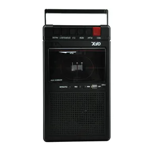 Black Retro Stereo Cassette Player Walkman Cassette Tape Music Audio Auto  Reverse With Bluetooth