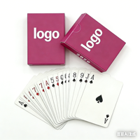 Cartes à Jouer Personnalisées – Design Sur Mesure, Entièrement en Plastique, Étanche, Carton 330 g/m² à Cœur Noir, avec Boîte Personnalisée pour Collection