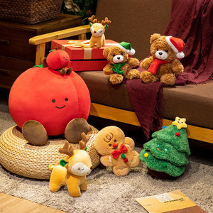 Offerta Speciale Natale: Cuscino in Velluto Super Morbido a Forma di Bambola, Carino per Soggiorno, Divano, Finestra, 31cm-50cm - Product Image 3