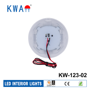 Usine bonne qualité 4.7 pouces <span class=keywords><strong>12V</strong></span> Ronde <span class=keywords><strong>LED</strong></span> Auto Intérieur dôme plafonniers <span class=keywords><strong>pour</strong></span> Caravane, Cabine, RV Avec DU CE RoHS - Product Image 3