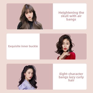 <span class=keywords><strong>Fer</strong></span> à <span class=keywords><strong>friser</strong></span> électrique à double usage Lisseur à usage domestique avec peigne lisse et frange d'air non dommageable et style de <span class=keywords><strong>boucle</strong></span> intérieure - Product Image 6