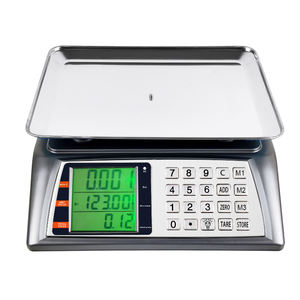 Échelle de calcul des prix de la série ACS Manuel de l'utilisateur SS Key 40kg Échelle de prix du kilogramme numérique - Product Image 3