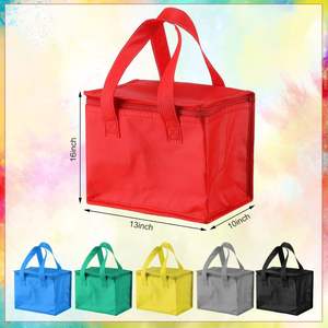 Reusable Grocery Supermarket Picnic Insulated Cooler Bag with logo Printed Eco-friendly Waterproof Food Lunch Beer Cooler Bags - Product Image 2