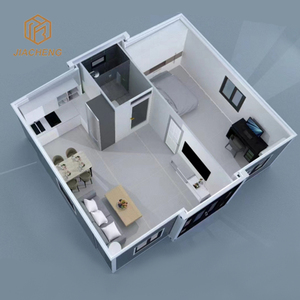 2026 Casas Móviles Prefabricadas Desmontables Modulares de 40 pies con <span class=keywords><strong>Panel</strong></span> Sándwich y Junta Mortise-Tenon, Edificio de Oficinas Expandible para - Product Image 5