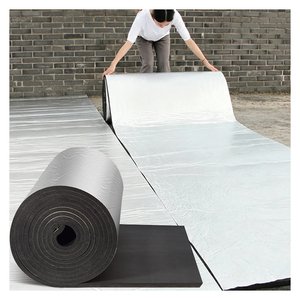 Láminas Autoadhesivas de Espuma de Goma Aislante Térmica, Insonorizante e Ignífuga, Multifuncionales, de Aluminio - Product Image 1