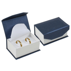 Best Selling Custom <b>Book</b> Shape Folding Flip Top Magnetic Buckle Gift Box Necklace Jewelry Box With Magnetic Jewelry Packaging - Product Image 3