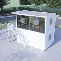 Vente en gros de maisons conteneurs préfabriquées construction rapide et portable de mini maisons conteneurs assemblées par des hôtels de haute qualité