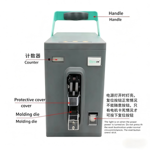 Máquina Engarzadora de Cables Eléctricos Gne-65em de Grado Industrial con Entrada Frontal y Cuchilla de Acero de Alto Carbono - Product Image 5