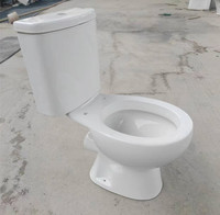 WC Twyford, sanitaires de salle de bain bon marché, siège de toilette blanc, sanitaires, ensemble de toilettes deux pièces à vendre