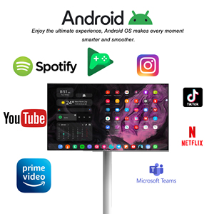 NextGen-Moniteur de jeu <span class=keywords><strong>TV</strong></span> HD de 22 pouces, écran LED intelligent et portable de 21.5 pouces avec armoire blanche, HDTV <span class=keywords><strong>nouvelle</strong></span> génération - Product Image 5