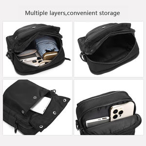 Sac latéral de voyage pour hommes petit sac à bandoulière pour la poitrine sacoche messenger sac de taille extérieur sac à bandoulière pour hommes - Product Image 5