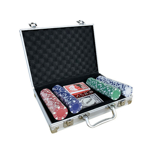 Set da Poker da 500 Fiches in Acrilico con Valigetta in Alluminio, Carte da Gioco, Bottone del Dealer per Poker, Giochi da <span class=keywords><strong>Casin</strong></span>ò a Casa - Product Image 6