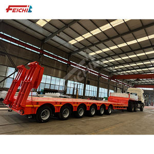 מכירה חמה באיכות גבוהה 6 סרן חובה כבדה יכול למשוך את הקרוון תחבורה כבד 100 טון 120 טון מיטה נמוכה קרוון מיטה - Product Image 6