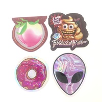 Emballage brillant 7g 14g 28g anti-odeur refermable sacs de poche en plastique mylar personnalisés en aluminium à fermeture éclair sur pied 3.5 avec mon logo