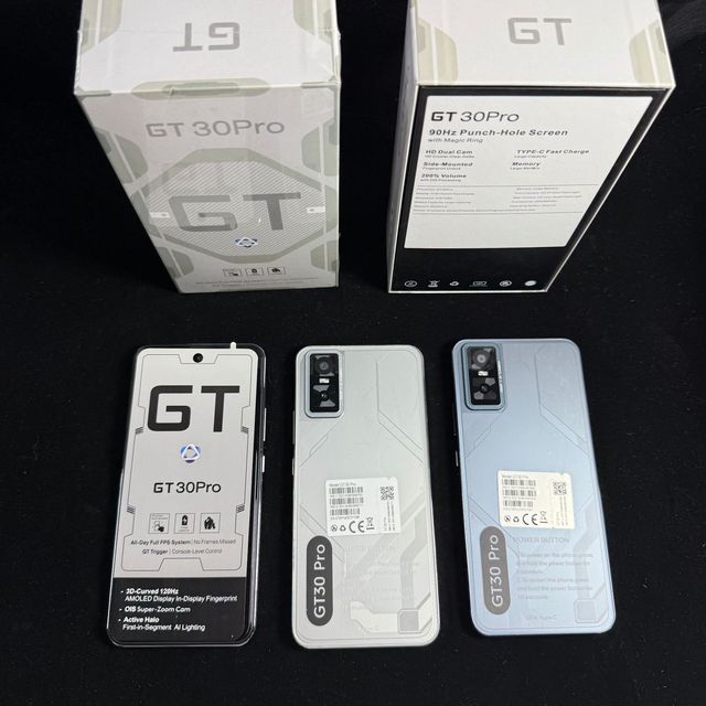 Global Version GT 30 PRO Smartphone 7.3 Inch 16GB+1TB Android 14 Decacore CPU HD Face Unlock Dual Card Gaming SpanishOperating