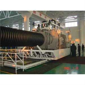 Grande taille Hdpe plastique mur creux enroulement en spirale égout Drainage <span class=keywords><strong>tuyau</strong></span> ondulé ligne de Production de grand <span class=keywords><strong>diamètre</strong></span> faisant la Machine - Product Image 1