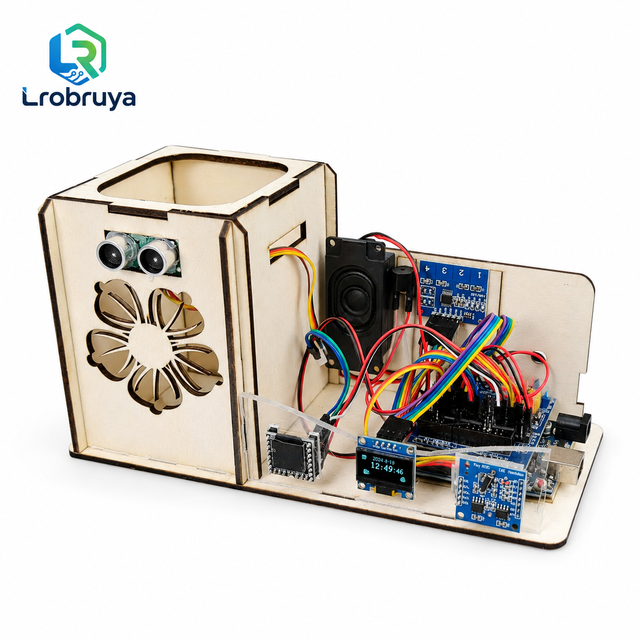 Smart Stationery Box Maker Electronic DIY Making Kit For Arduino Development Board Learning Programming Robot LT-YZ0087