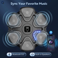 Machine de boxe intelligente en PVC durable avec son dynamique, cible de réaction murale pour l'entraînement de la vitesse et de l'agilité des hommes et des enfants