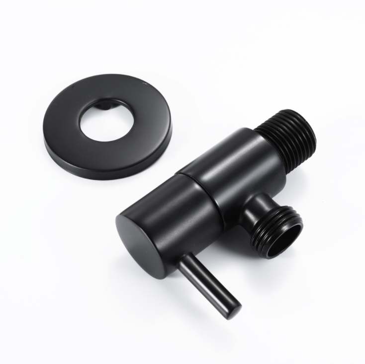 1/2 "* 1/2" латунный Смеситель для воды, ограничитель угла регулирующий клапан для ванной комнаты Toile аксессуар