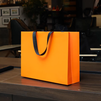 Proses Pelapisan Film Tas Kertas Kraft dengan Pegangan Tali Katun Twill Lebar, Desain Tas Belanja Kertas, Pegangan Tas Kertas Kerajinan, Logo Custom