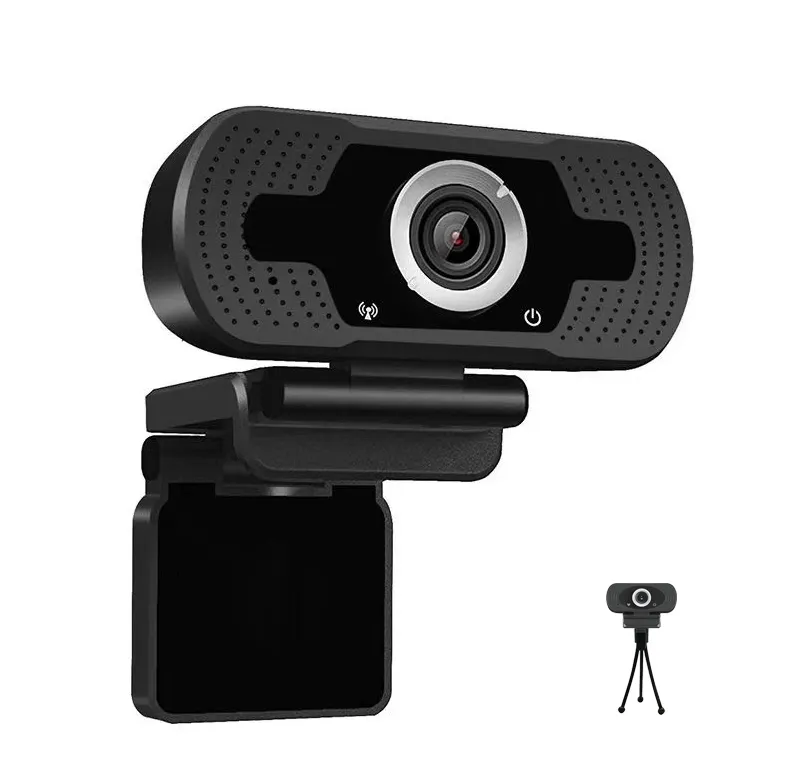 1080P USB Webcam bilgisayar Web kamera USB geniş açı dizüstü veya masaüstü Web kamera mikrofon ile manuel odak