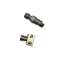 Pièces usinées CNC sur mesure de haute précision pour accessoires médicaux/semi-conducteurs, en acier inoxydable AISI 316L, avec filetage Luer Taper