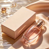 Ensemble d'emballage cosmétique personnalisé pour parfum, comprenant un flacon vaporisateur à fine brume et une boîte cadeau en papier de luxe pour l'emballage de vente au détail
