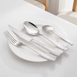Vente <span class=keywords><strong>en</strong></span> gros usine – Ensemble de <span class=keywords><strong>couverts</strong></span> de luxe <span class=keywords><strong>en</strong></span> acier inoxydable 18/10, design miroir poli, style europé<span class=keywords><strong>en</strong></span>, pour steak, couteau, fourchette et cuillère - Product Image 3