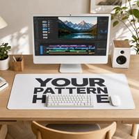 Ideskmat B2B Tapis de souris en caoutchouc naturel pour les entreprises de conception et d'impression professionnelles