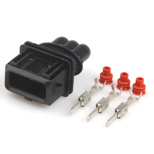 Toyota Automotive Power <b>Timer</b> Connector 4 Pin Red Gray Plastic Male Female <b>Plug</b> For Car Use - Product Image 3