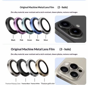ฟิล์มกันรอยเลนส์กล้องโลหะสำหรับ iPhone 17 ซีรีส์ กันน้ำ กันฝุ่น ภาพคมชัด HD สำหรับ Apple iPhone 17 - Product Image 3