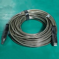 10m 15m 20m 25m 30m Stahl gepanzert 8K 60Hz HDMI zu HDMI High Speed 48 Gbit/s Glasfaser HDMI 2.1 TV-Kabel