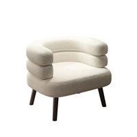 Fauteuil inclinable Bobo moderne, directement de l'usine, entièrement fermé, confortable, tabouret de maquillage, canapé de salon, fauteuil de chambre à coucher