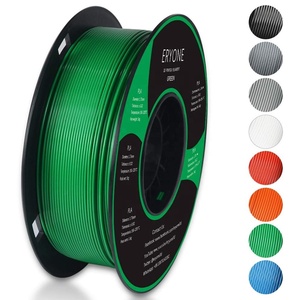 ERYONE Filament PLA 1.75Mm In 3D Filament PLA Cho Máy In 3D FDM OEM 1Kg 1 <span class=keywords><strong>Spool</strong></span> Thường Xuyên CuộN PLA 3D Pen Filament Màu Xanh Lá Cây - Product Image 1