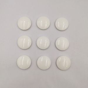 Germanium Stone Mattress <b>Cushions</b> <b>Round</b> 25x7.5mm Heated Home Use Solid White Ceramic Energy Stones for Sauna - Product Image 2