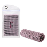 Serviette de sport FF4575 personnalisée Fitness Yoga course à pied entraînement Gym Serviette d'été pour le cou et le visage Serviette douce respirante pour le refroidissement de la glace