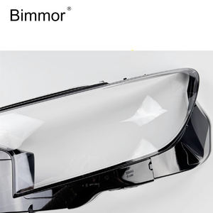 Lente de faro Bimmor para <span class=keywords><strong>Audi</strong></span> <span class=keywords><strong>Q4</strong></span> 2023, cubierta de lente de cristal para faros delanteros, carcasa de plástico transparente, fábrica de faros - Product Image 4