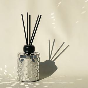 Vela Aromática en Frasco de Mosaico Azul Mediterráneo y Botella Difusora, Decoración para el Hogar, Alta Demanda, Venta al por Mayor - Product Image 5