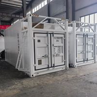 Nouvelle arrivée 28500L Station de remplissage de gaz de conteneur de station de carburant mobile à vendre