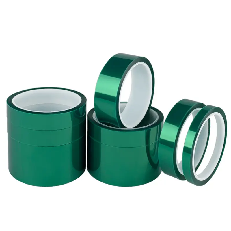 Elastic Polyester Film Woven Tape Polyester Glue Tapes High Temperature Tape For Rolling Machine Capacitors